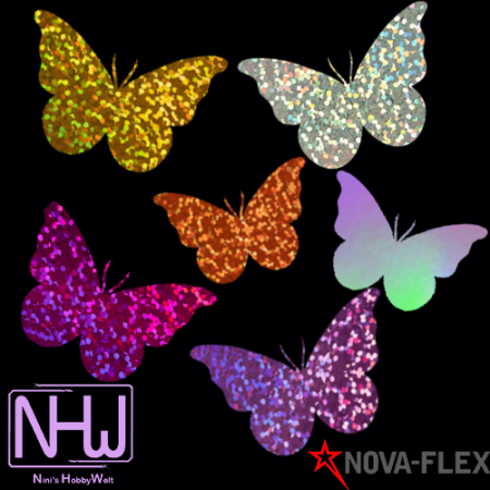 Nova-Flex 1900 Holographic Glossy Blattware "20cm x 50cm"